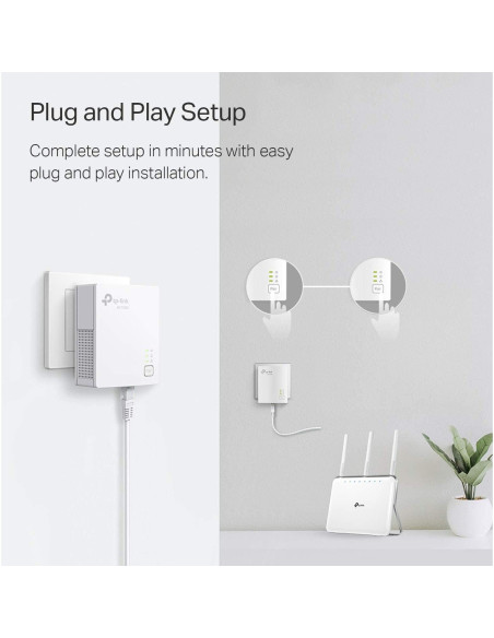 Adaptador Powerline TP-Link TL-PA7017 AV1000 Gigabit