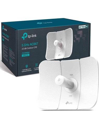 CPE Exterior TP-Link CPE710 5GHz 867Mbps 23dBi PoE