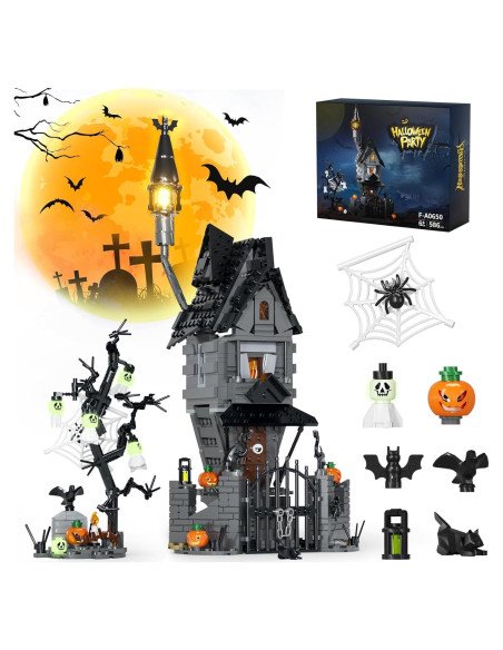 Juego de Construcción Casa Embrujada Tweandar 586 Piezas