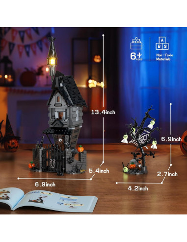 Juego de Construcción Casa Embrujada Tweandar 586 Piezas