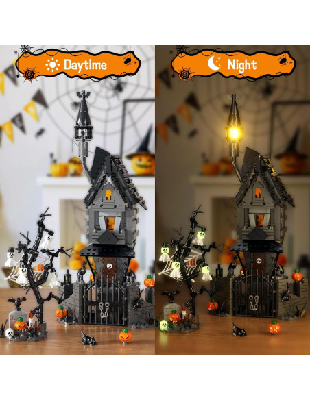 Juego de Construcción Casa Embrujada Tweandar 586 Piezas