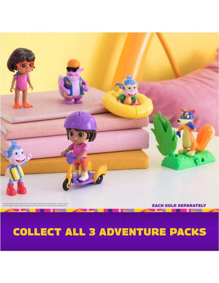 Paquete de Aventura Dora y Tico con Scooter 3 Ruedas - Spin Master Paquete de Aventura Dora y Tico con Scooter 3 Ruedas - Spin Master