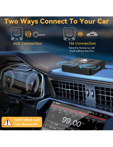 Reproductor de CD Portátil Bluetooth MONODEAL MD707 con Altavoces