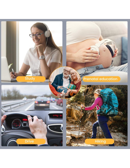 Reproductor de CD Portátil Bluetooth MONODEAL MD707 con Altavoces