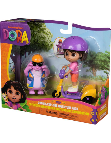Paquete de Aventura Dora y Tico con Scooter 3 Ruedas - Spin Master