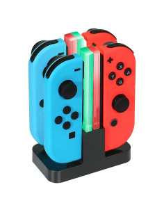 Dock de Carga INNVO para Joy-Con de Nintendo Switch - 4 en 1