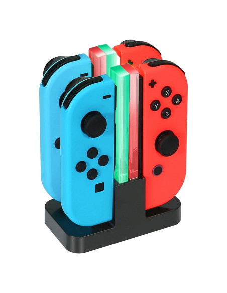 Dock de Carga INNVO para Joy-Con de Nintendo Switch - 4 en 1