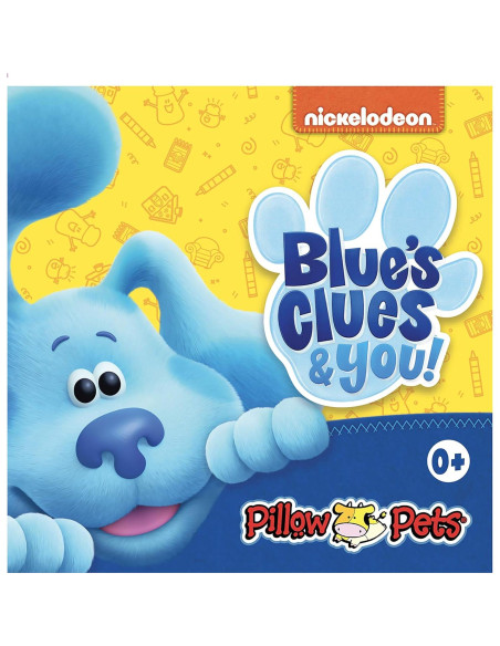 Pillow Pets Pistas de Blue 40 cm Perro de Peluche Nickelodeon