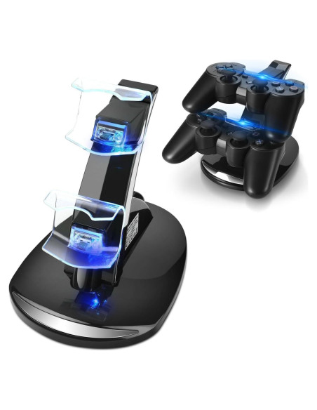 Estación de Carga TNP para Controladores PS3 Dualshock 3