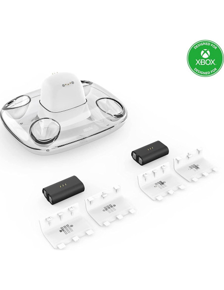 Dock de Carga Doble 8Bitdo para Controladores Xbox Series X|S y One - Blanco