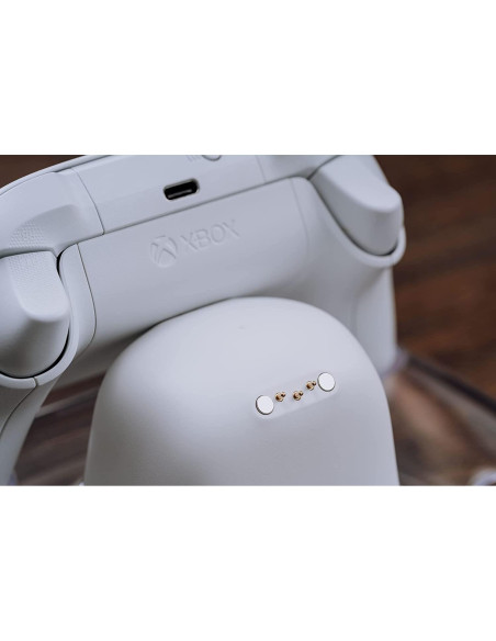 Dock de Carga Doble 8Bitdo para Controladores Xbox Series X|S y One - Blanco