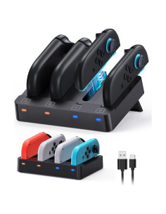 Cargador Estación para Nintendo Switch 2 WAXITY con Soporte