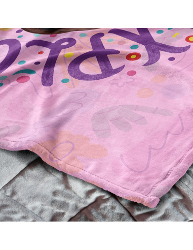 Manta de Toque de Seda NORTHWEST Dora la Exploradora 101.6x127cm