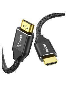 Cable HDMI 2.1 FIBBR 8K 2m 48Gbps para PS4/PS5 Xbox
