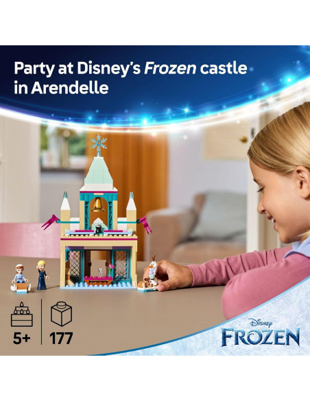 LEGO Disney Frozen Castillo Congelado Arendelle 177 Piezas