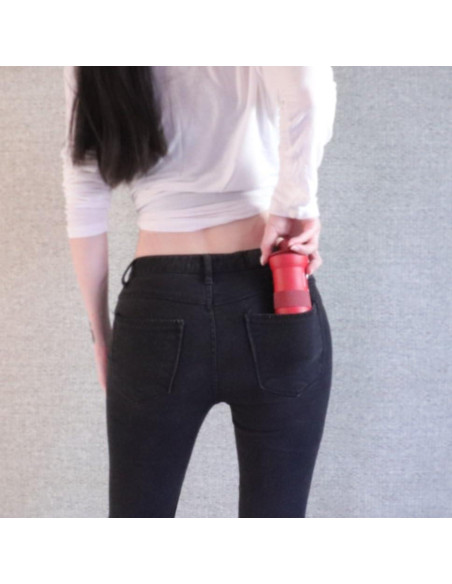 Cafflano Krinder Negro - Molinillo de Café Manual Portátil 295g