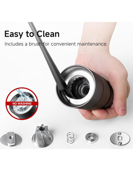 Molinillo de Café Manual HiBREW G4B - Ajuste Externo, 22g Molinillo de Café Manual HiBREW G4B - Ajuste Externo, 22g