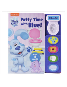 Nickelodeon Blue's Clues & You! - Potty Time with Blue! - Potty Training Sound Book - PI Kids