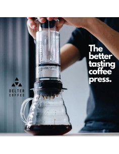 Prensa Francesa Delter Edición Gris Ahumado Automática 2