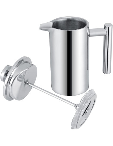 Cafetera Prensa Francesa Yosoo 350ml Acero Inoxidable Doble Pared