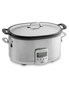 Olla de cocción lenta eléctrica All-Clad 7 Qt acero inoxidable
