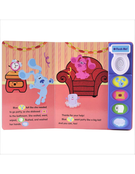 Nickelodeon Blue's Clues & You! - Potty Time with Blue! - Potty Training Sound Book - PI Kids