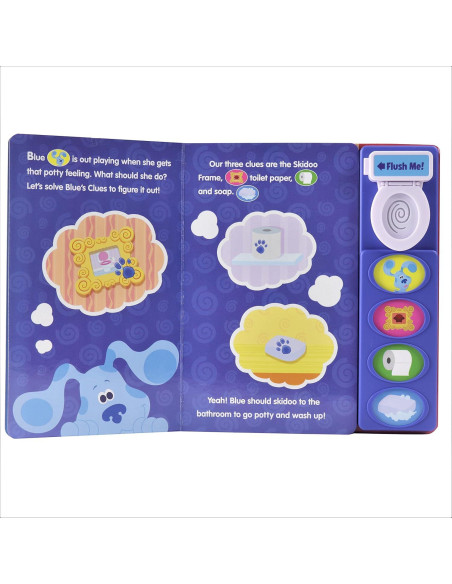 Nickelodeon Blue's Clues & You! - Potty Time with Blue! - Potty Training Sound Book - PI Kids
