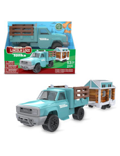 Set de Construcción Lincoln Logs y Camión Tonka 50 Piezas