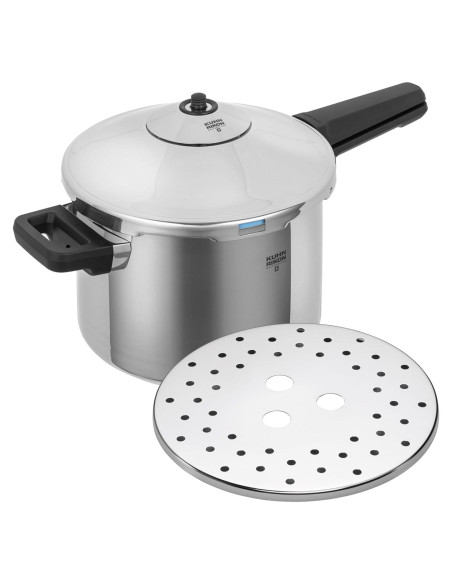 Olla a presión Kuhn Rikon Duromatic 4.7L acero inoxidable