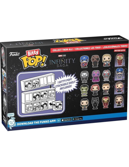 Funko Bitty POP! Marvel - Hulk y figura sorpresa - 2.2 cm