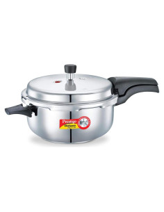 Sartén a Presión Prestigio Alpha Deluxe 5L Acero Inoxidable