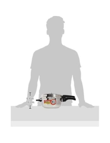 Olla a presión Prestige Deluxe 5 litros acero inoxidable