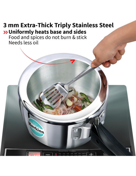 Olla a Presión Hawkins HSST15 de Acero Inoxidable 1.5L Olla a Presión Hawkins HSST15 de Acero Inoxidable 1.5L