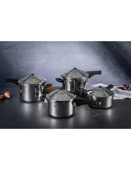 Olla a presión Kuhn Rikon Duromatic 7.0 L Acero Inoxidable