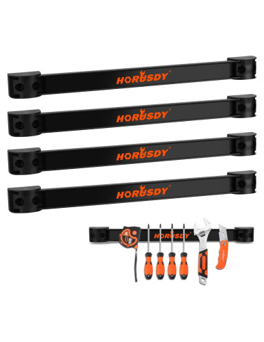 Soporte Magnético para Herramientas HORUSDY 30.48 cm - Paquete de 4