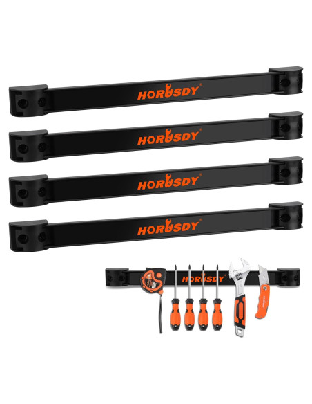 Soporte Magnético para Herramientas HORUSDY 30.48 cm - Paquete de 4