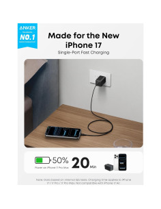 Cargador Anker Nano 3 47W USB-C Plegable para iPhone y MacBook 2