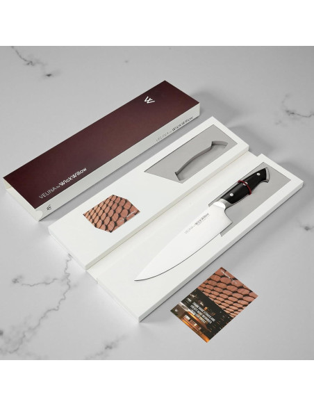 Cuchillo de Chef WICKWILLOW 20.32 cm Acero Alemán Ultra Afilado