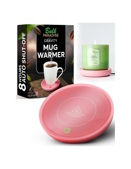 Calentador de Tazas Eléctrico Bulk Paradise 17W Rosa