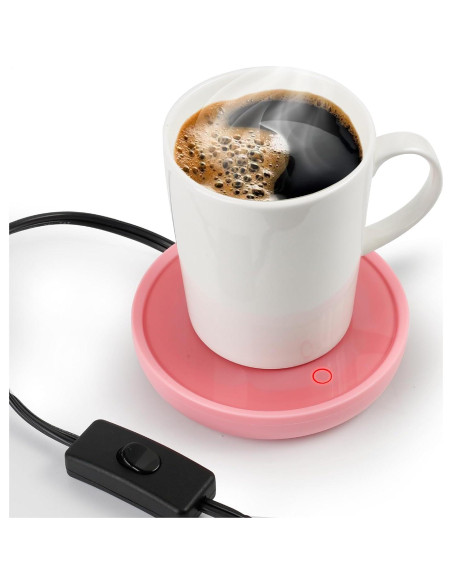 Calentador de Tazas Eléctrico Bulk Paradise 17W Rosa
