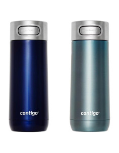 Vaso Térmico Acero Inoxidable Genérico 414 ml Aislado 2 Pzs