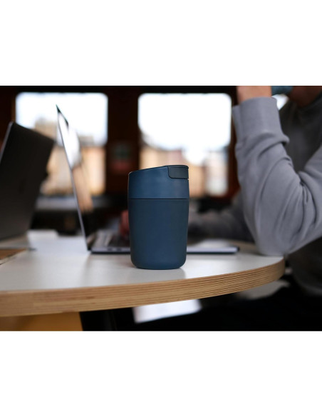 Taza de Café de Viaje Joseph Joseph Sipp 340 ml Azul
