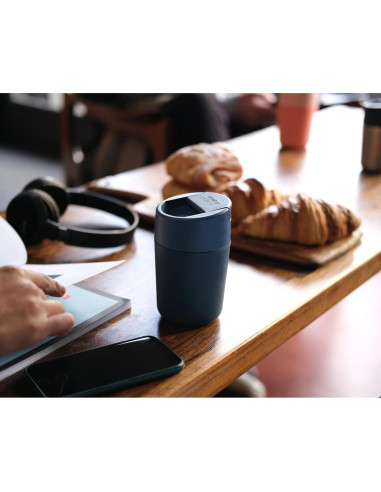 Taza de Café de Viaje Joseph Joseph Sipp 340 ml Azul