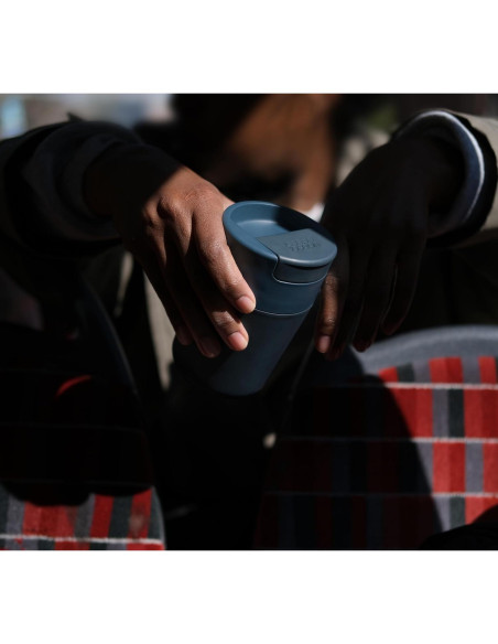 Taza de Café de Viaje Joseph Joseph Sipp 340 ml Azul