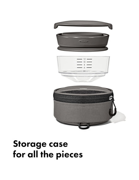 Cafetera de Goteo Plegable OXO Brew con Estuche 355 ml