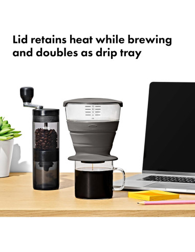 Cafetera de Goteo Plegable OXO Brew con Estuche 355 ml