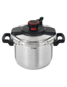 Olla a presión T-fal Clipso 6.3L acero inoxidable inducción