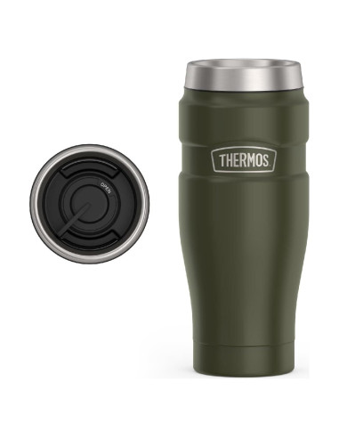 Vaso de Viaje Aislado THERMOS 0.47L Verde Militar