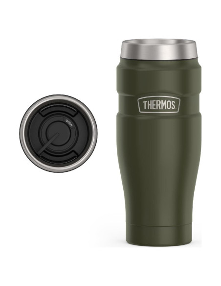 Vaso de Viaje Aislado THERMOS 0.47L Verde Militar