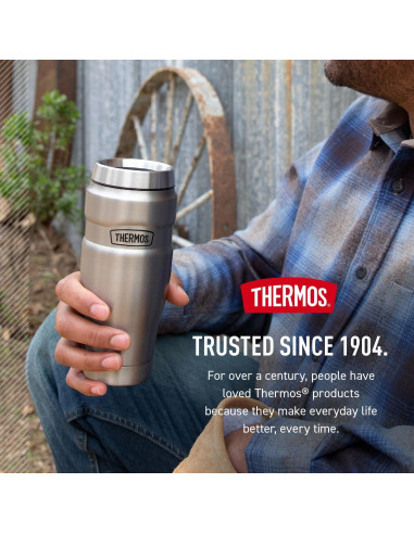 Vaso de Viaje Aislado THERMOS 0.47L Verde Militar